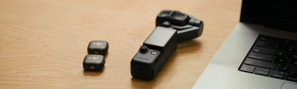 DJI Osmo Pocket 4P avec DJI Mic Mini 2