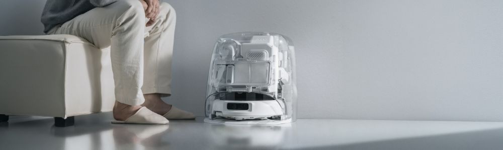 DJI Romo P2 dans un salon