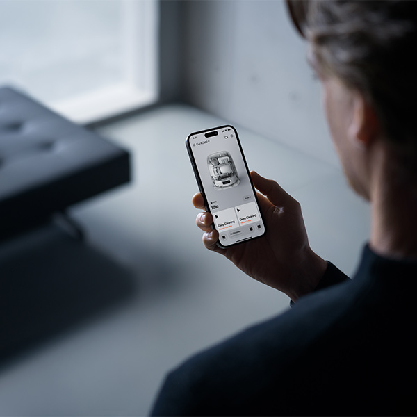 Application de contrôle DJI Home pour aspirateur DJI ROMO