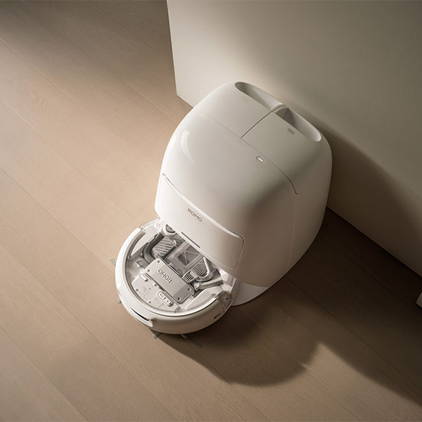 DJI ROMO A commençant son nettoyage