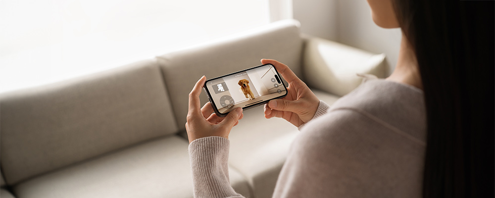 Contrôle à distance DJI ROMO A via un smartphone