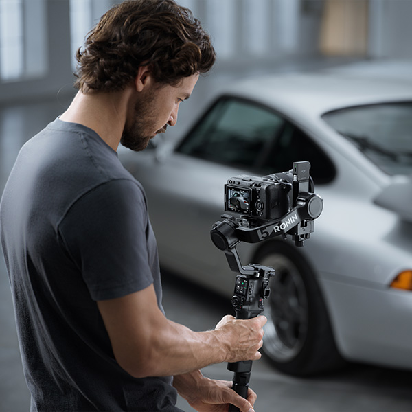 DJI RS 5 en utilisation