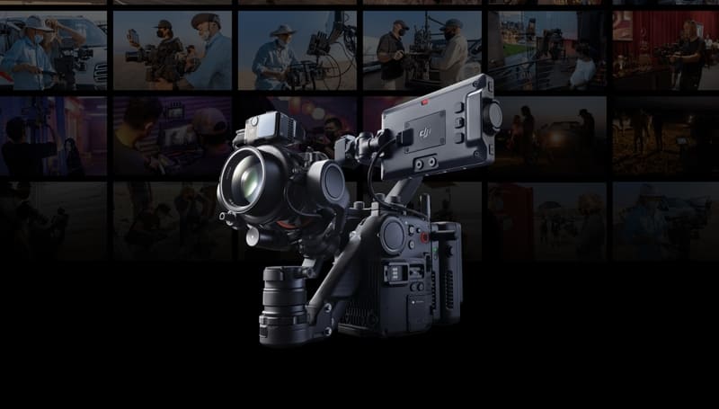 Caméra professionnelle DJI Ronin 4D - Design intégré