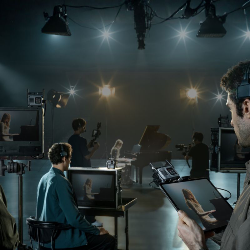 DJI SDR Transmission utilisé en nombre pour un tournage