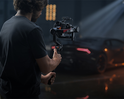 Exemple d'utilisation du DJI RS 4