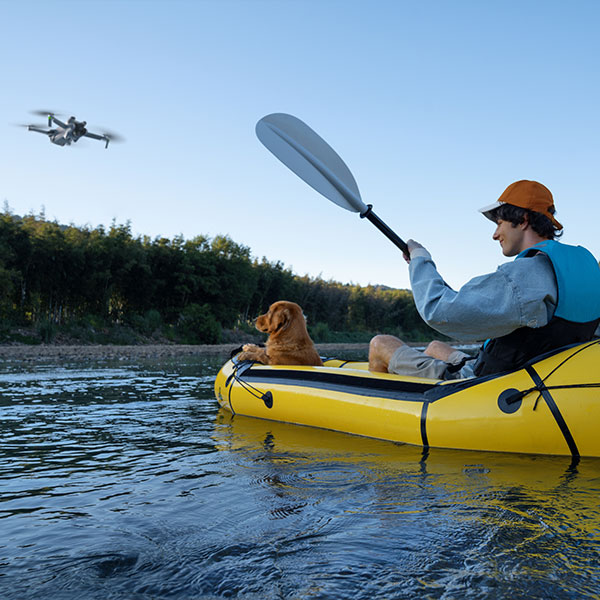 DJI Mini 3 utilisé pour les voyages