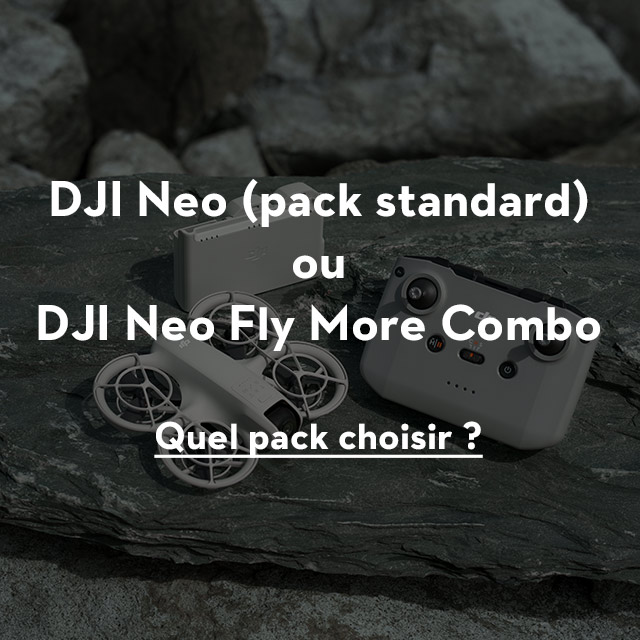 DJI Neo (basique) ou DJI Neo Fly More Combo ?