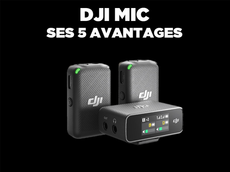 DJI Mic - L'audio haut de gamme mobile - DJI