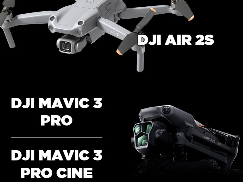 DJI Mavic 3 Pro vs Air 2S - Le Comparatif