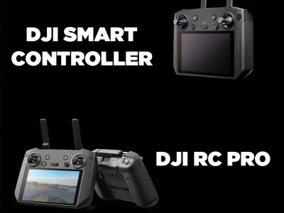 Radiocommande DJI Smart Controller vs DJI RC Pro