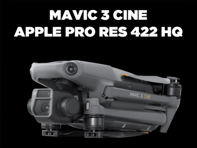 DJI Mavic 3 Cine - Apple ProRes 422 HQ