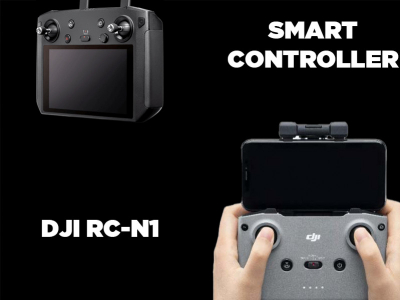 DJI Smart Controller vs Radiocommande DJI RC-N1