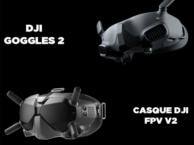 DJI Goggles 2 vs Casque DJI FPV V2