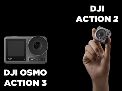 DJI Osmo Action 3 vs Action 2