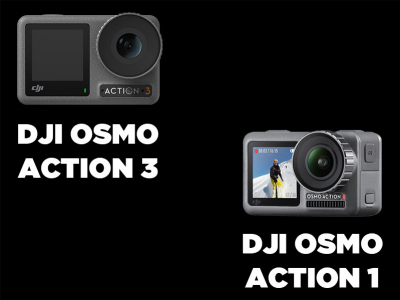 DJI Osmo Action 3 vs Action 1