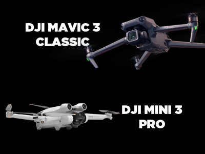 DJI Mavic 3 Classic vs Mini 3 Pro