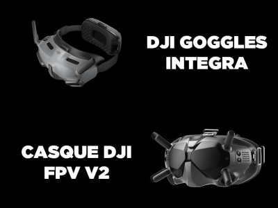 DJI Goggles Integra vs Casque DJI FPV V2