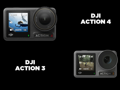 DJI Osmo Action 4 vs DJI Osmo Action 3
