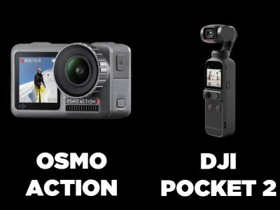 DJI Osmo Action vs Osmo Pocket 2