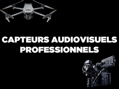 Capteurs drones & caméras DJI - Audiovisuel Professionnel
