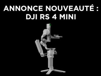 Annonce nouveauté DJI : RS 4 Mini