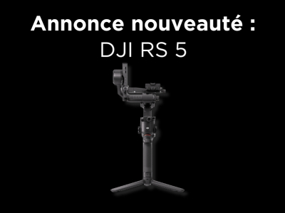 Annonce nouveauté DJI : RS 5