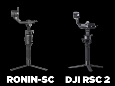 Ronin-SC vs DJI RSC 2 - Quelles différences entre les deux stabilisateurs ?