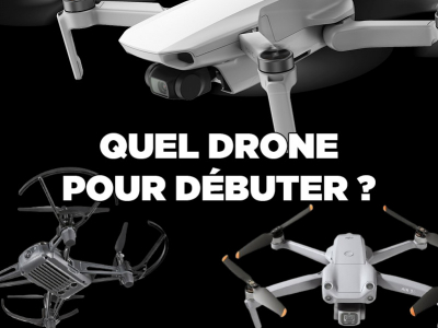 Quel drone DJI pour commencer en 2021 ?