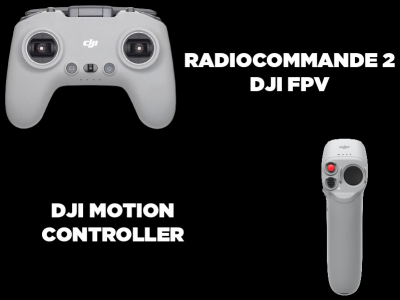 DJI Motion Controller VS Radiocommande 2  DJI FPV - Quelles différences ?