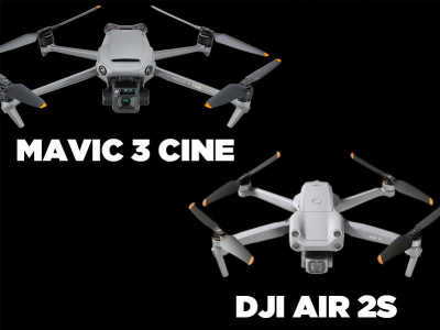 Drone DJI Mavic 3 Cine vs Air 2S