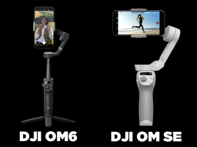 DJI OM 6 vs DJI OM SE
